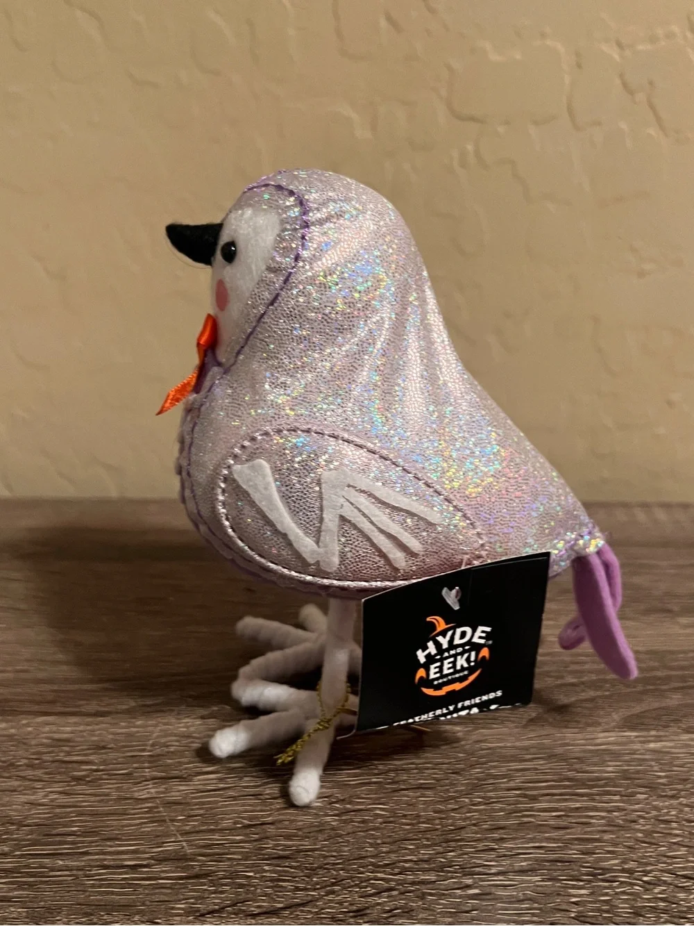 Target Hyde & Eek Halloween Bonita Skeleton Bird Featherly Friends Decor NWT